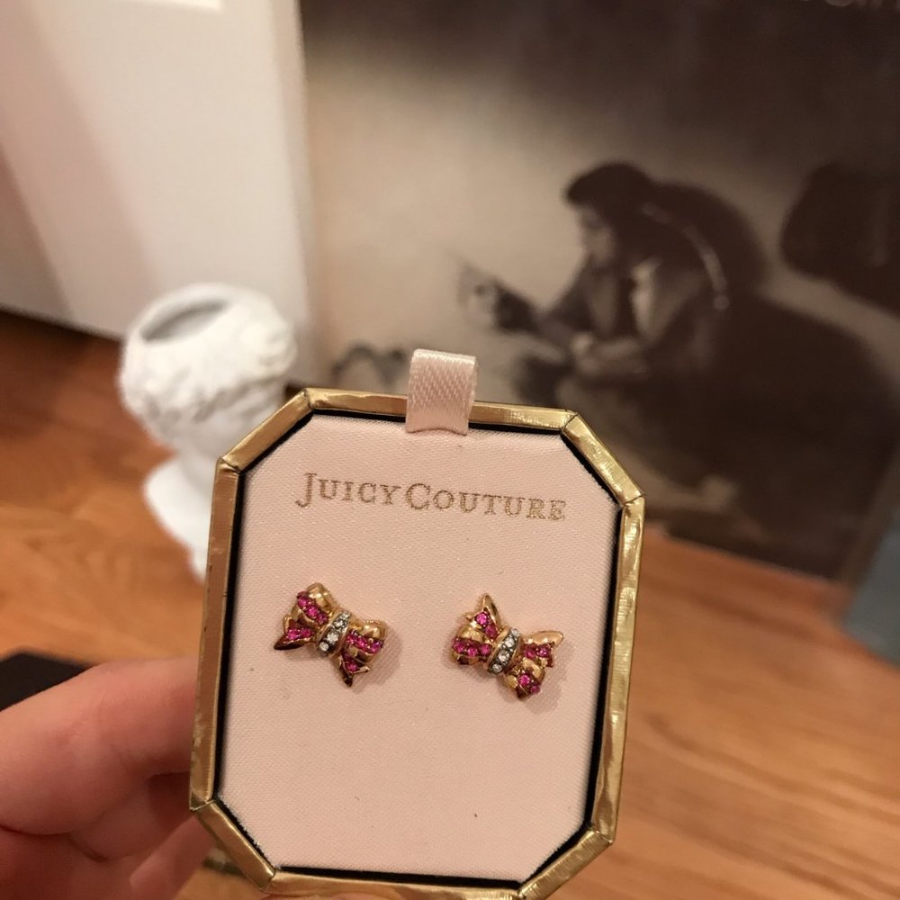 Juicy Couture Bow Earrings